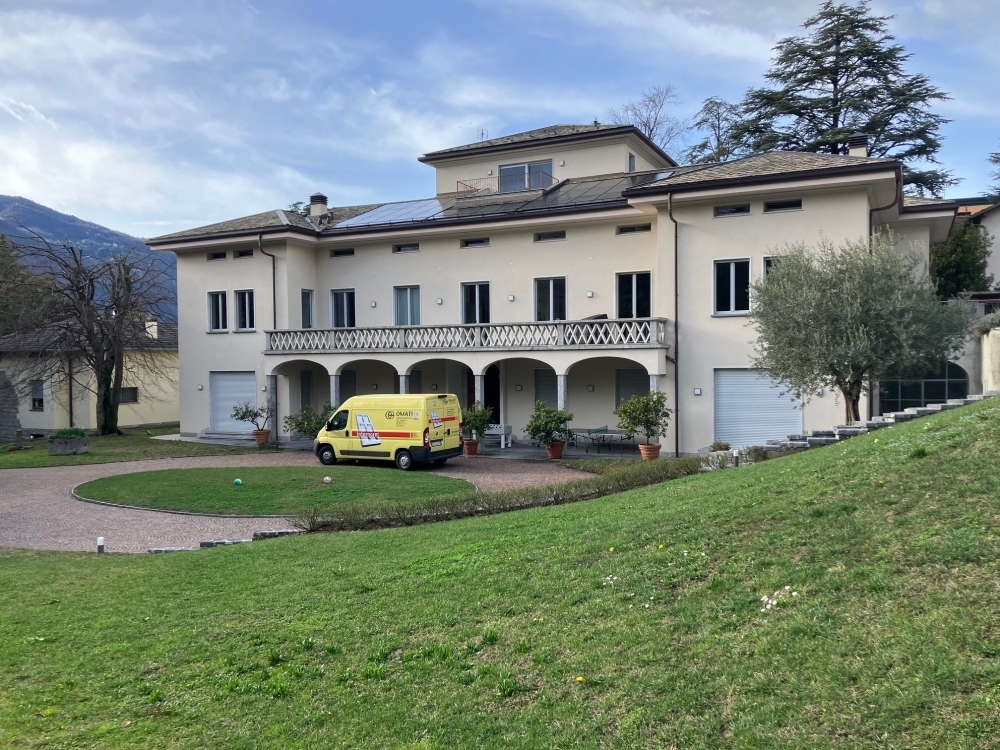 Sostituzione serramenti immobile di prestigio su s Sostituzione serramenti immobile di prestigio su s